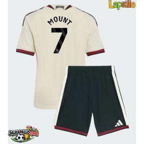 Manchester United Mason Mount #7 Kolmaspaita Lapsille 2026-27 Lyhythihainen (+ shortsit)